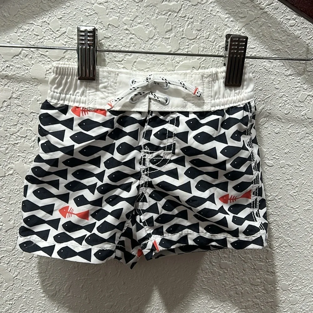 Baby Gap elastic waist boys shorts size 3-6 Months NWT